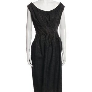 Marni dark denim dress,